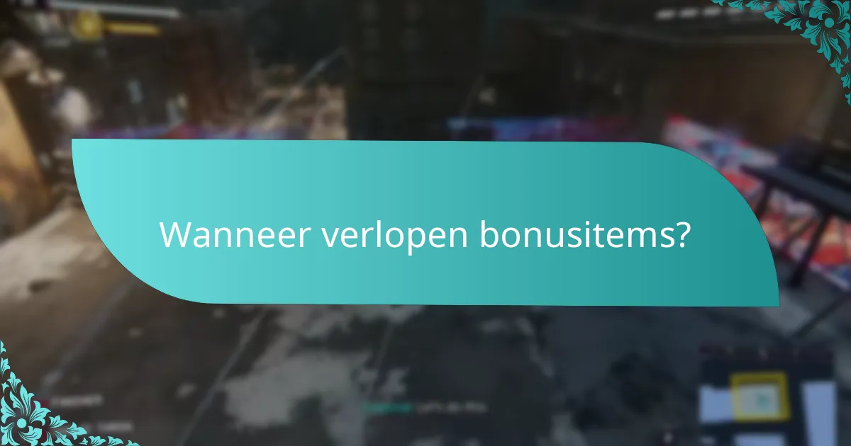 Wie komt in aanmerking om bonusitems in te wisselen?